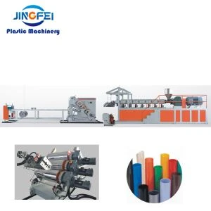 Enkeltlag plastfolieekstruderingsmaskine
